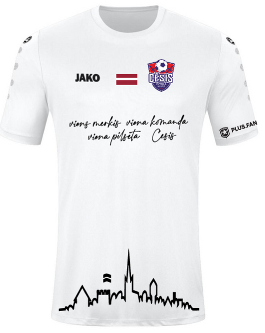 FK Cēsis Spēļu krekls Balts
