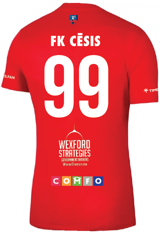 FK Cēsis Spēļu krekls